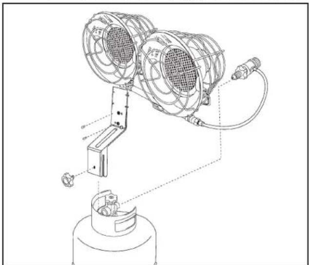 Mr. Heater MHS30T - INFORMACIÓN SOBRE EL ENSAMBLE Y LA CONEXIÓN - 1