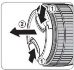 FUJIFILM Fujinon XC13-33mmF3.5-6.3 OIS - De doppen verwijderen - 1