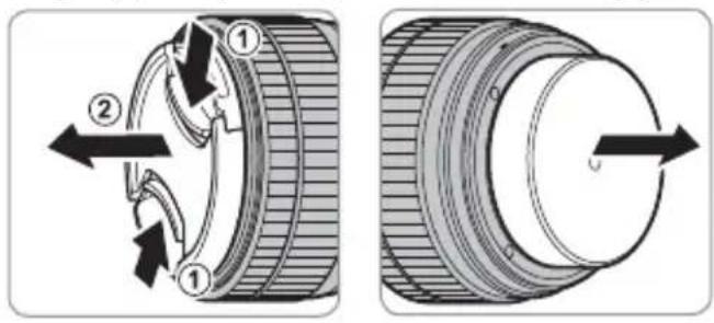 FUJIFILM Fujinon XC13-33mmF3.5-6.3 OIS - Zdejmowanie pokrywek - 1