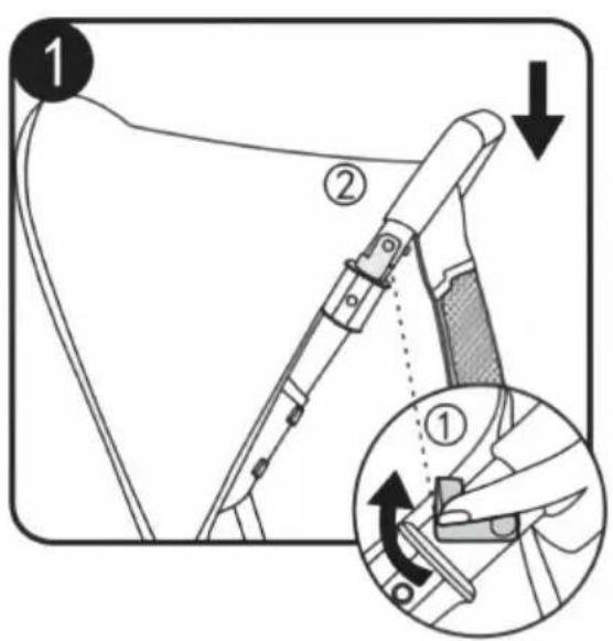 Vevor T33 - Folding instruction: - 1