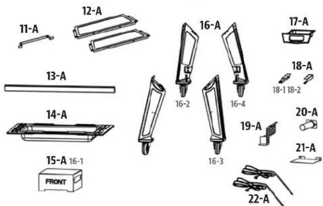 Louisiana Grills 65700 - PIÈCES DE RECHANGE - 2