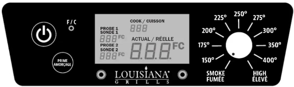 Louisiana Grills 65700 - GAMMES DE TEMPÉRATURE DU FUMOIR - 1