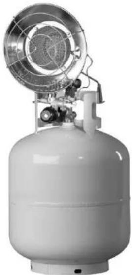 Mr. Heater MH15T - Chauffage infrarouge à bonbonne de gaz - 1