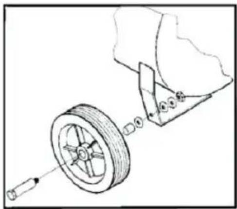 Vevor JR880-2GAL - ASSEMBLY WHEEL ASSEMBLY - 1