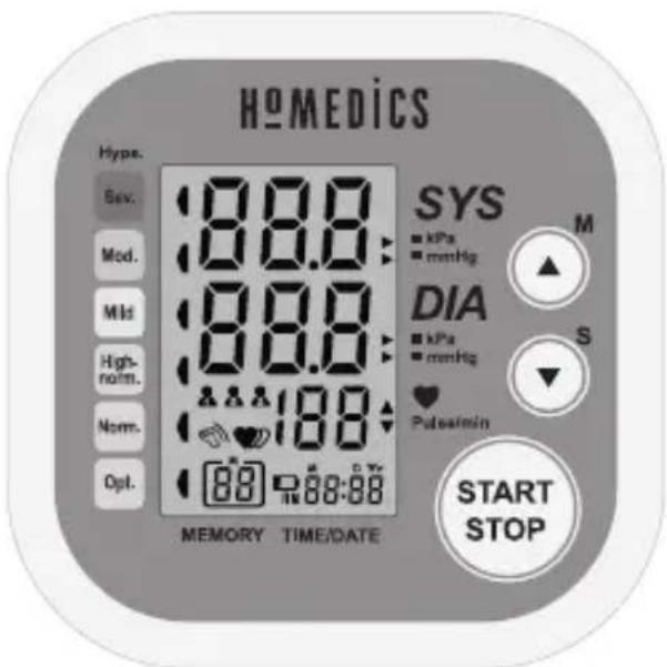 HOMEDICS BPA-420 - CAUTION - 1