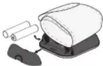 TERRAILLON Pressio TP251 - Inserimento e sostituzione delle batterie - 1