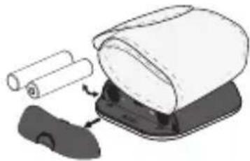 TERRAILLON Pressio TP251 - Batterijen plaatsen en vervangen - 1