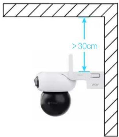 EZVIZ CB90x Dual 4G Kit - Montage au plafond/Support mural - 4
