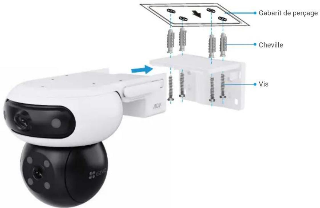 EZVIZ CB90x Dual 4G Kit - Montage au plafond/Support mural - 1