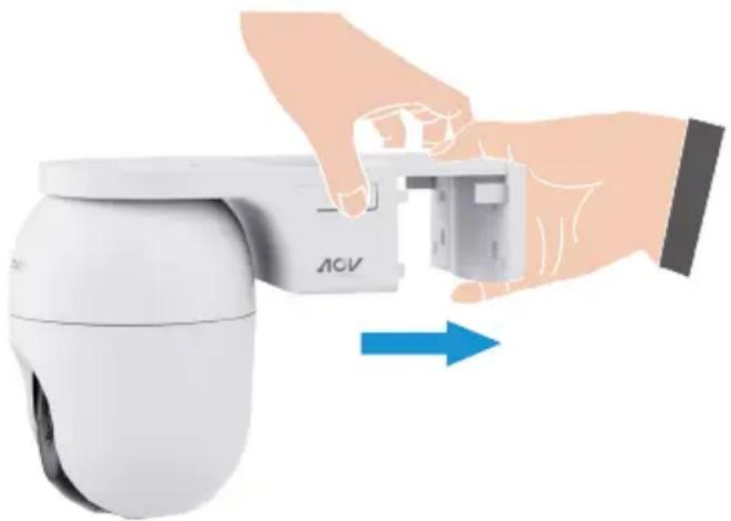 EZVIZ CB8 Lite 4G - Montage au plafond/Support mural - 1