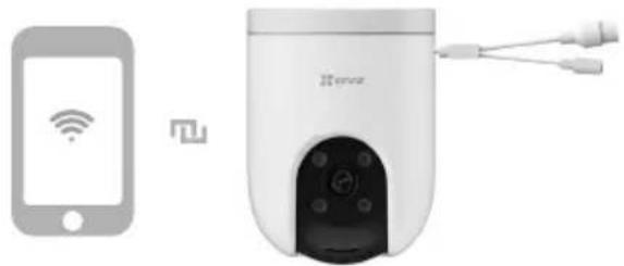 EZVIZ H8c PoE 2K - connexion sans fil - 1