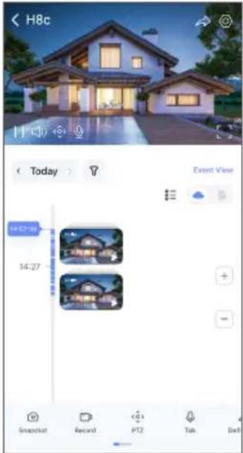 EZVIZ H8c PoE 2K - Vue en direct - 1