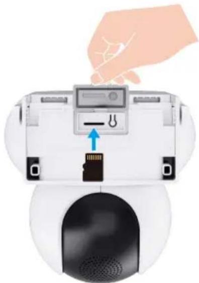 EZVIZ H90 Dual 2K⁺ - Installation de la carte Micro SD (en option) - 2