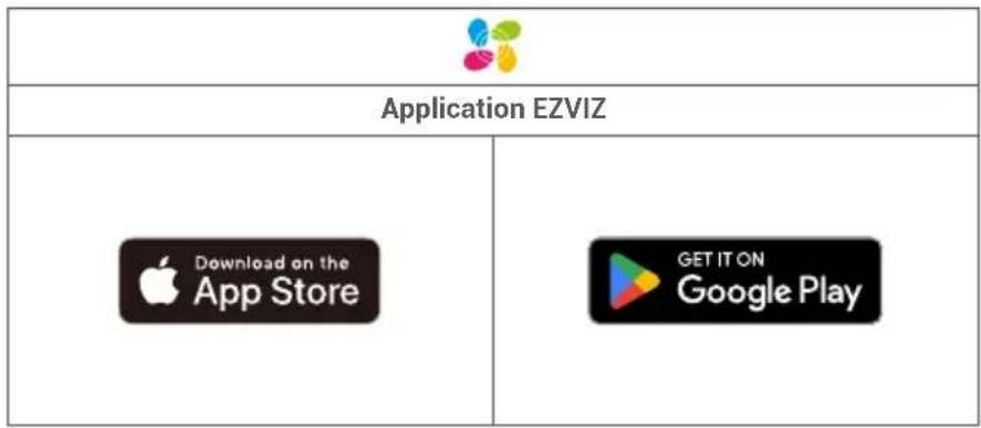 EZVIZ H6c G1 4K - Obtenir l'application EZVIZ - 1