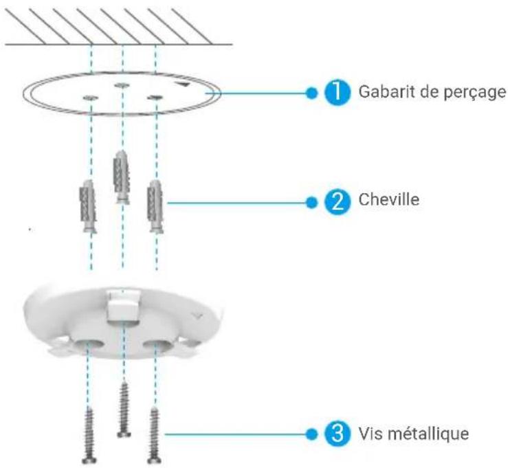 EZVIZ H6c G1 4K - Installation de la caméra - 1