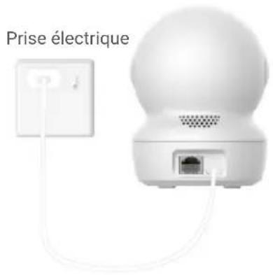 EZVIZ H6c G1 4K - Mise sous tension - 1