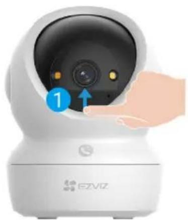 EZVIZ H6c G1 4K - Installez une carte Micro SD (Facultatif) - 1