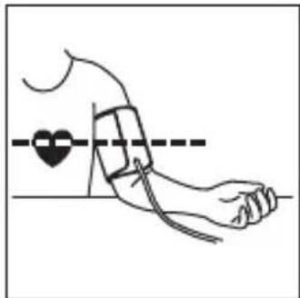 BRAUN ExactFit 5 BUA 6350 - Applying the arm cuff - 5