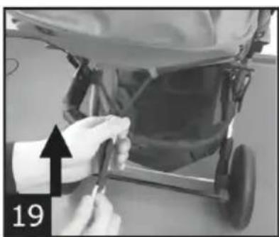 Vevor U103E - Adjusting the Seat - 3