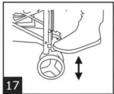 Vevor U103E - Justering av sātet - 1