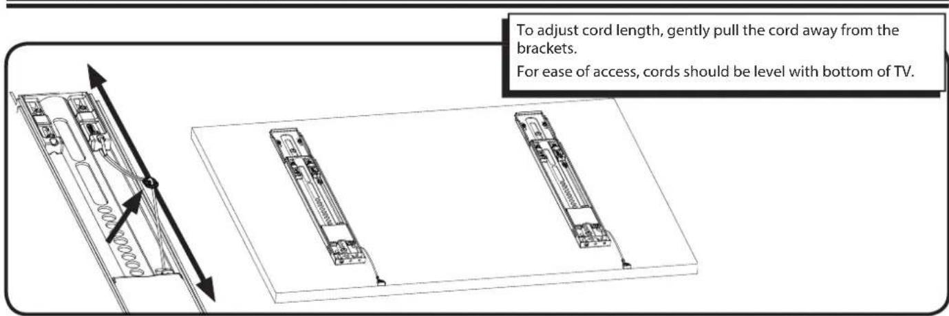 SANUS LL11B3 - Adjust Cord Length - 1