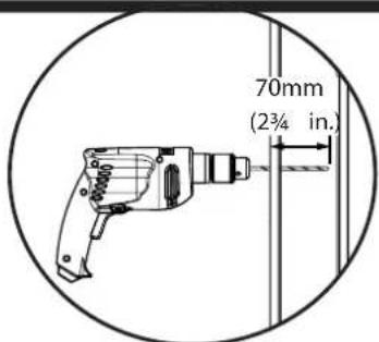 SANUS LL11B3 - Wood Stud Mounting - 5