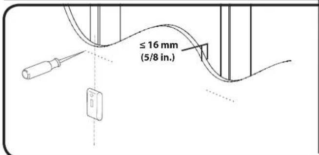 SANUS LL11B3 - Wood Stud Mounting - 2