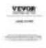 Vevor ZM2003 - PACKING LIST - 16