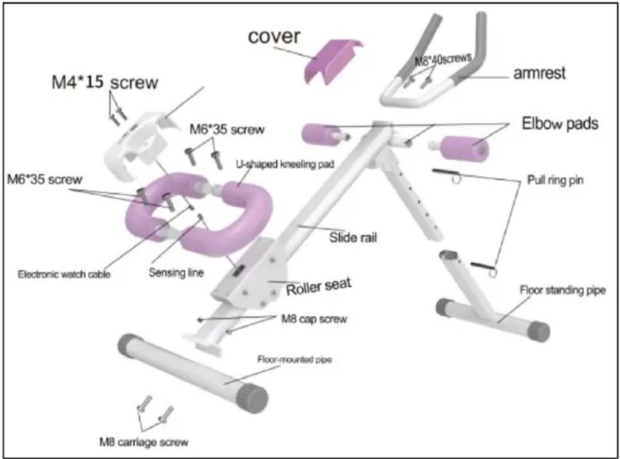 Vevor 005A - Exploded view - 1