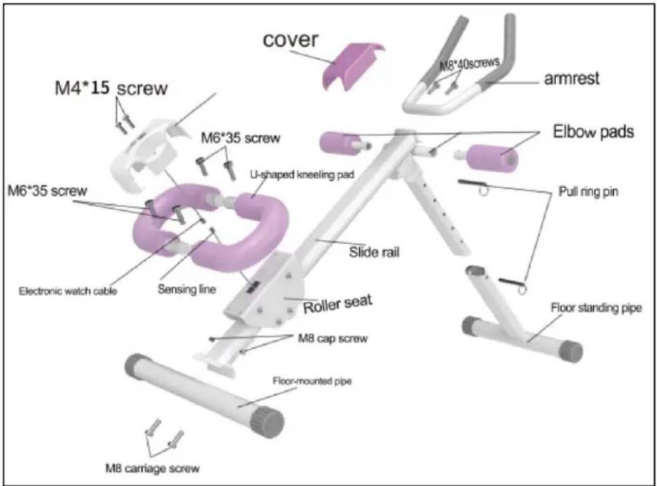 Vevor 005A - Exploded view - 1