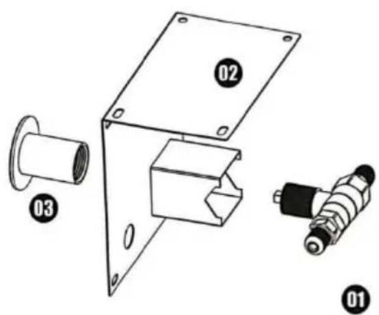 Vevor 1050265 - INSTALLATION-Ignition &amp; Gas Valve Key Connect with Contrc Panel - 1