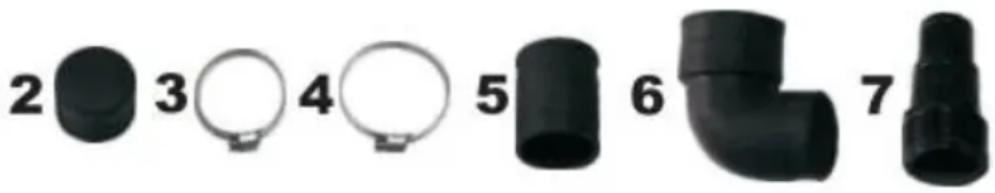 Vevor 28014BX - COMPONENTS - 2