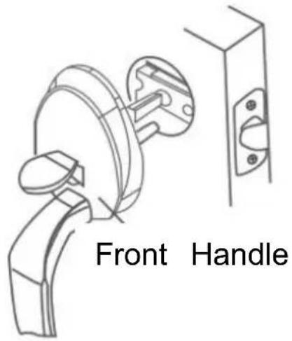 Vevor 19985-SN - INSTALL EXTERIOR HANDLE MECHANISM - 1