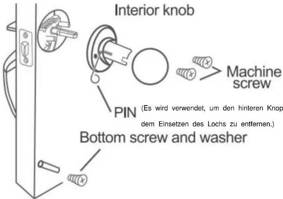 Vevor 19985-SN - INSTALLIEREN SIE DIE INNENKNÖPFE - 1