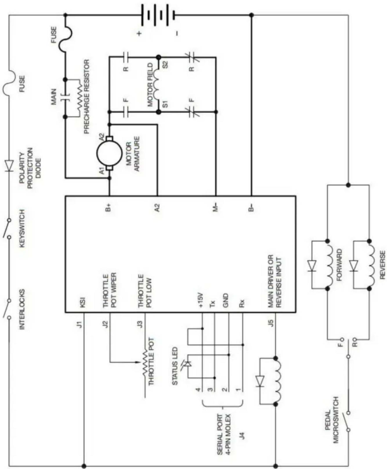 Vevor 1205-117 - Schemat okablowania - 1