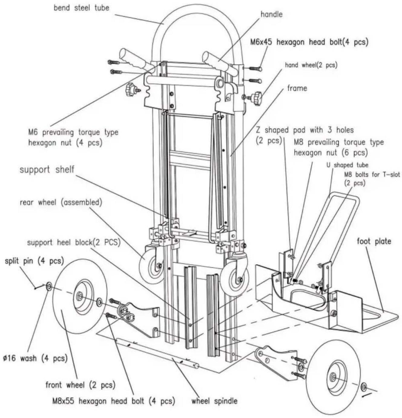 Vevor 2143B - NOTE DI INSTALLAZIONE - 2