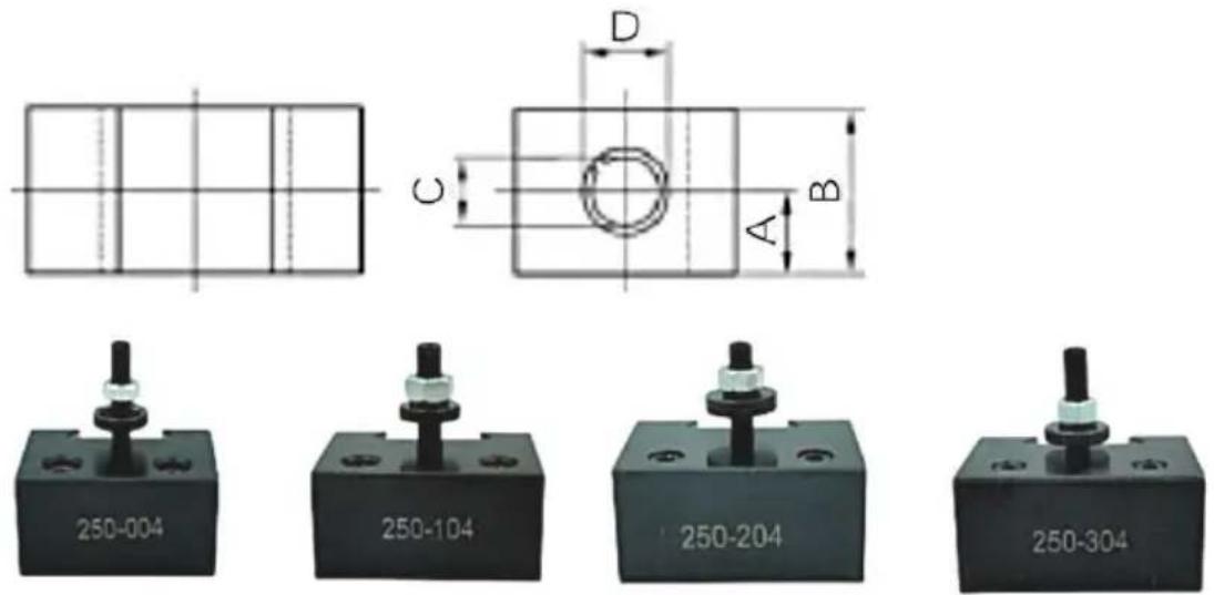 Vevor 250-2008 - Boring, turning and facing holder - 8