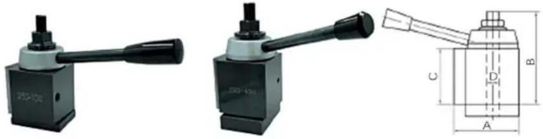 Vevor 250-2008 - WEDGE TYPE TOOL POST SETS - 1