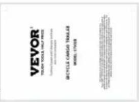 Vevor 20315 - MODELLO: 20315 - 9