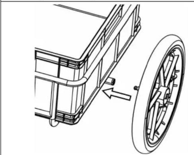 Vevor 20315 - Cómo colocar las ruedas - 1