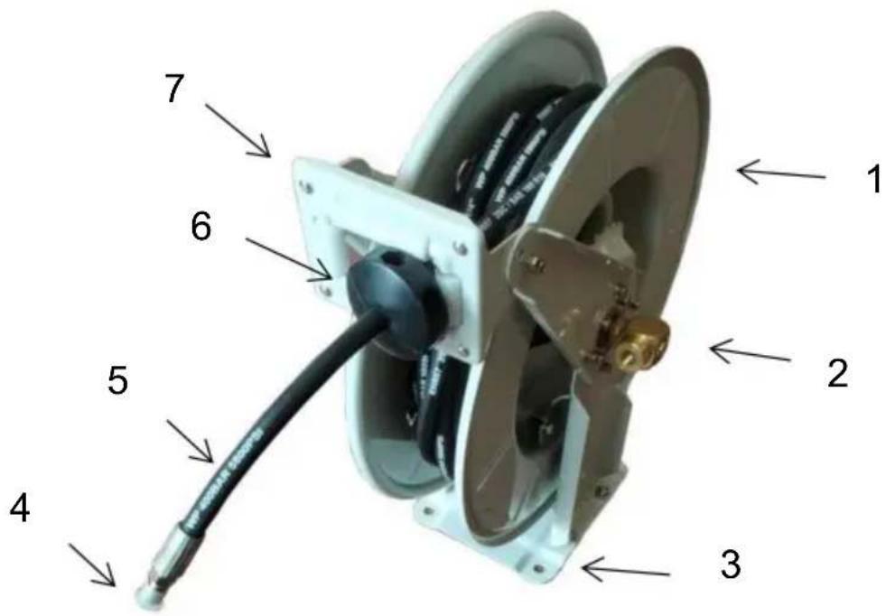 Vevor 1224BT-100-2 - SCHÉMA DE STRUCTURE - 1