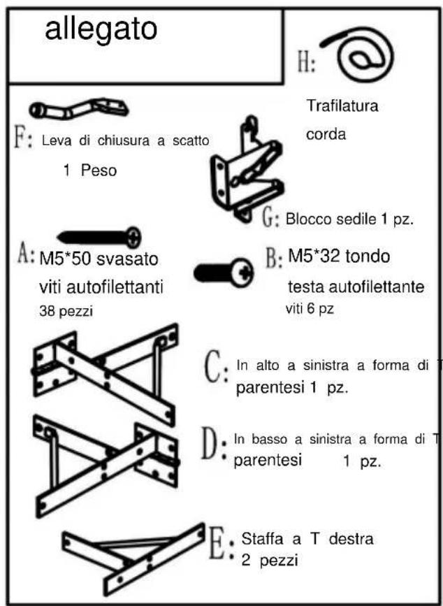 Vevor AA70000201 - STRUTTURA DEL PRODOTTO - 2