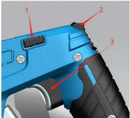 Vevor 8140 - Istruzioni per l'uso Funzionamento dell'interruttore - 1