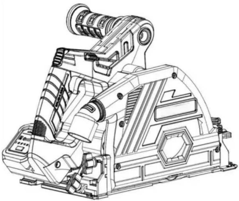 Vevor 8140 - Tauchsäge - 1