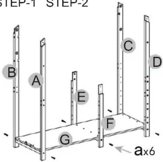 Vevor AC8284 - Installation steps - 1