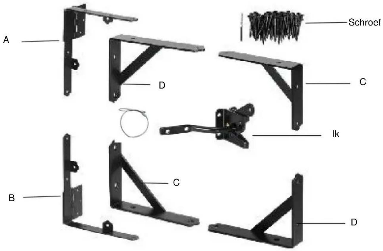 Vevor A70002102 - PRODUCTSTRUCTUUR - 1