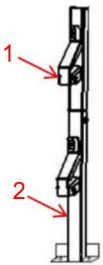 Vevor 6601 - SCHÉMA DE STRUCTURE - 1