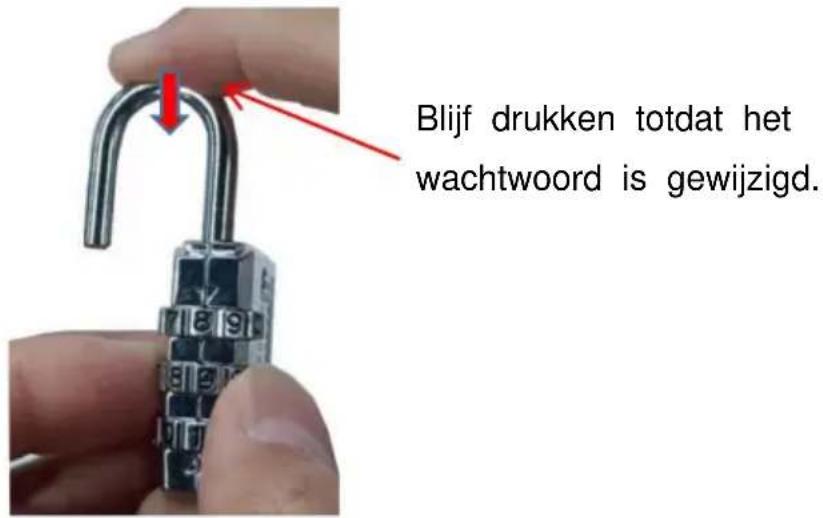 Vevor 6601 - INSTRUCTIES VOOR HET GECODEERDE SLOT Het - 4