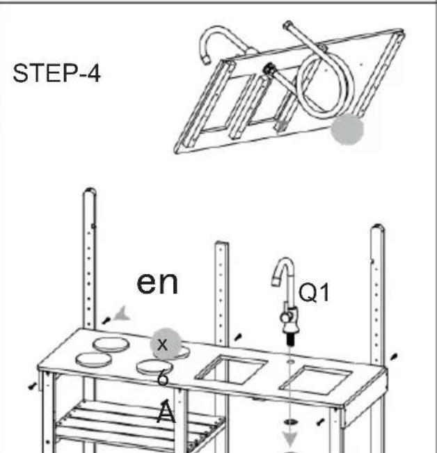 Vevor AC8282 - Installationssteg - 4