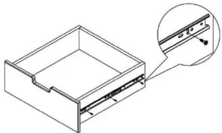 Vevor 4605S2 - PASSAGGIO 2: Cassetto Diapositiva Installazione - 1
